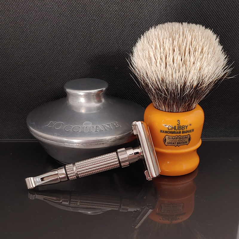 Gillette Chrome Toggle SOTD